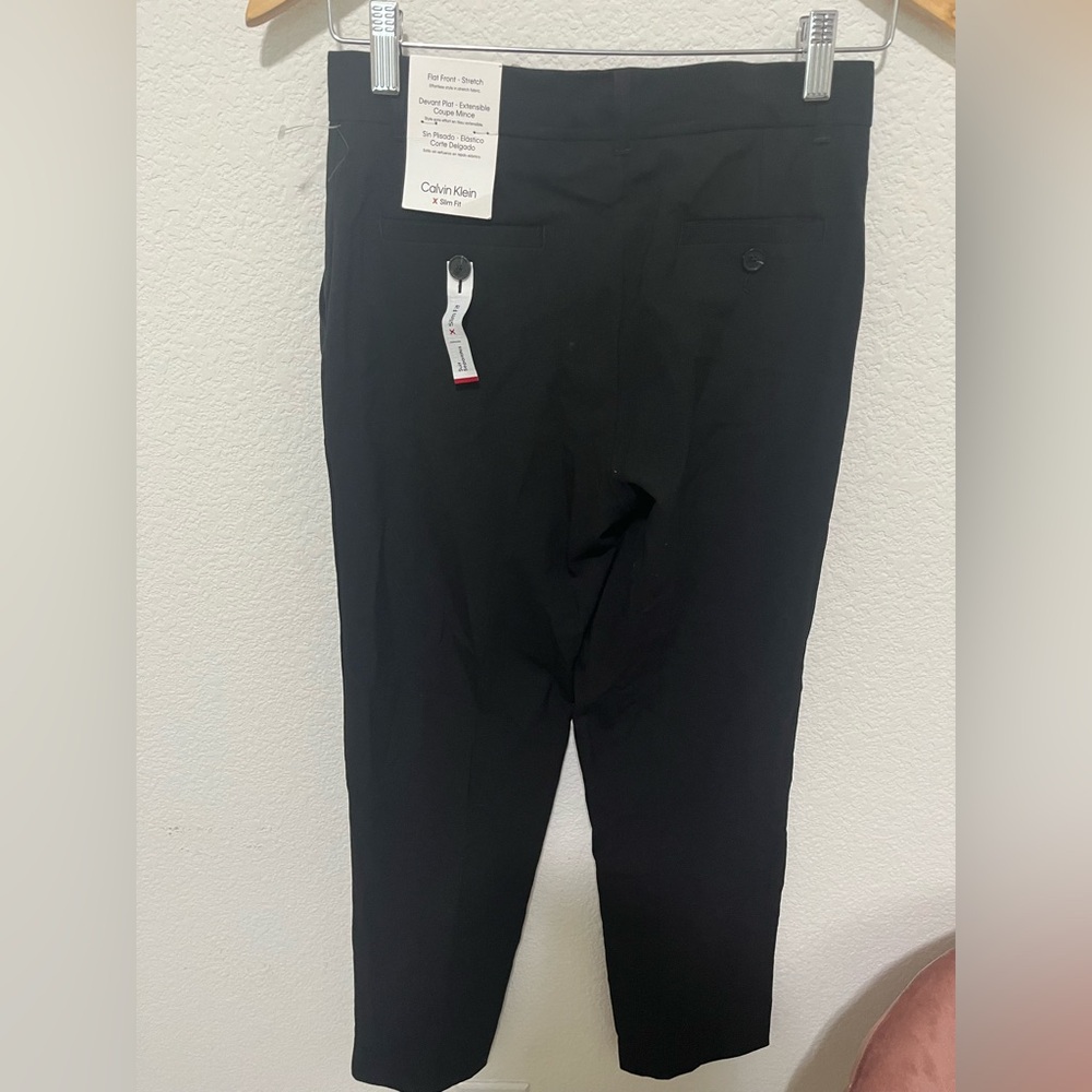 Kids Calvin Klein Black Dress Pants